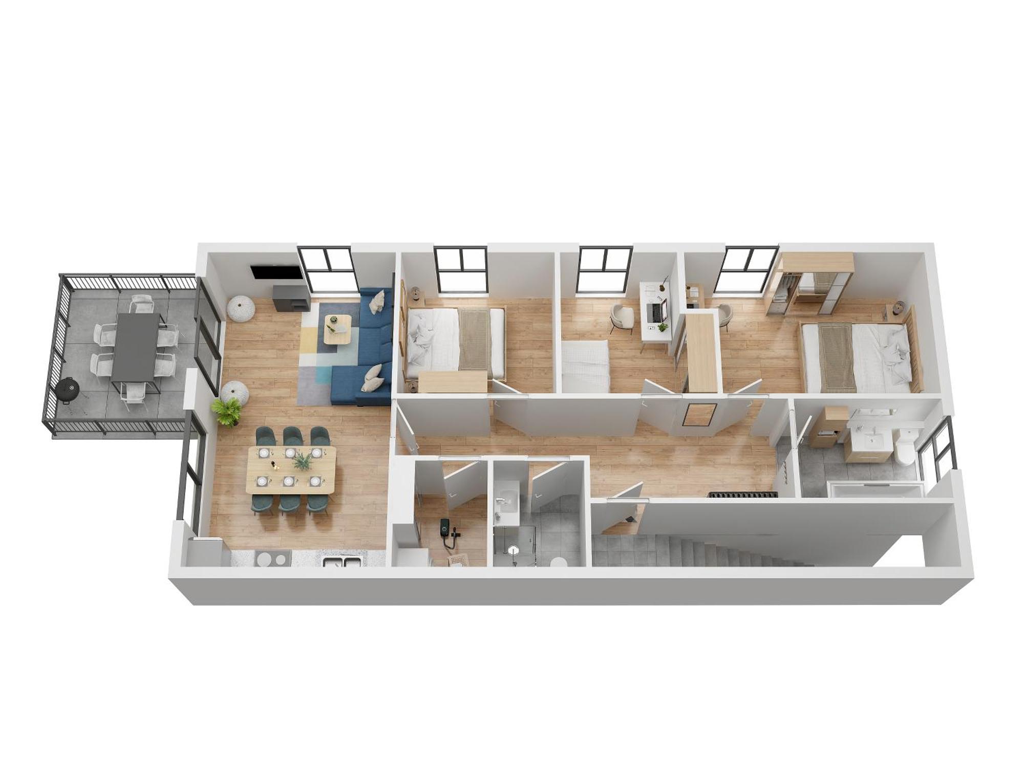 Moderne & Familienfreundliche Ferienwohnung Am Goitzschesee Pouch エクステリア 写真